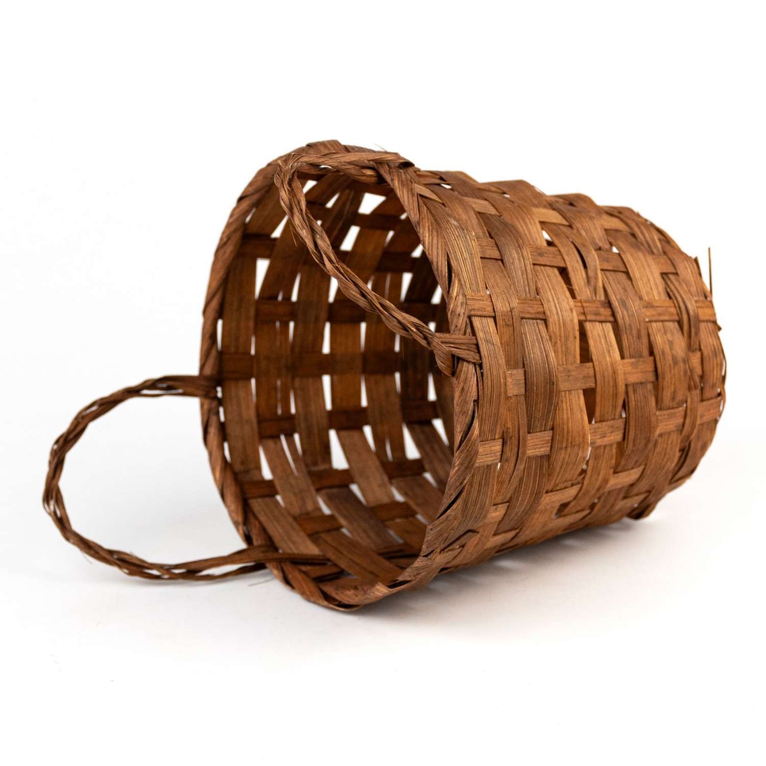 Кашпо плетеное Азалия Декор Кашпо плетеное бамбук D145хH11см коричневый - фото 5