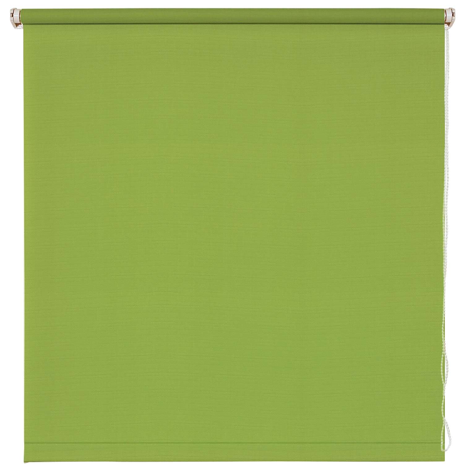Штора рулонная Brabix зелёная 55*175 см Лён - фото 1