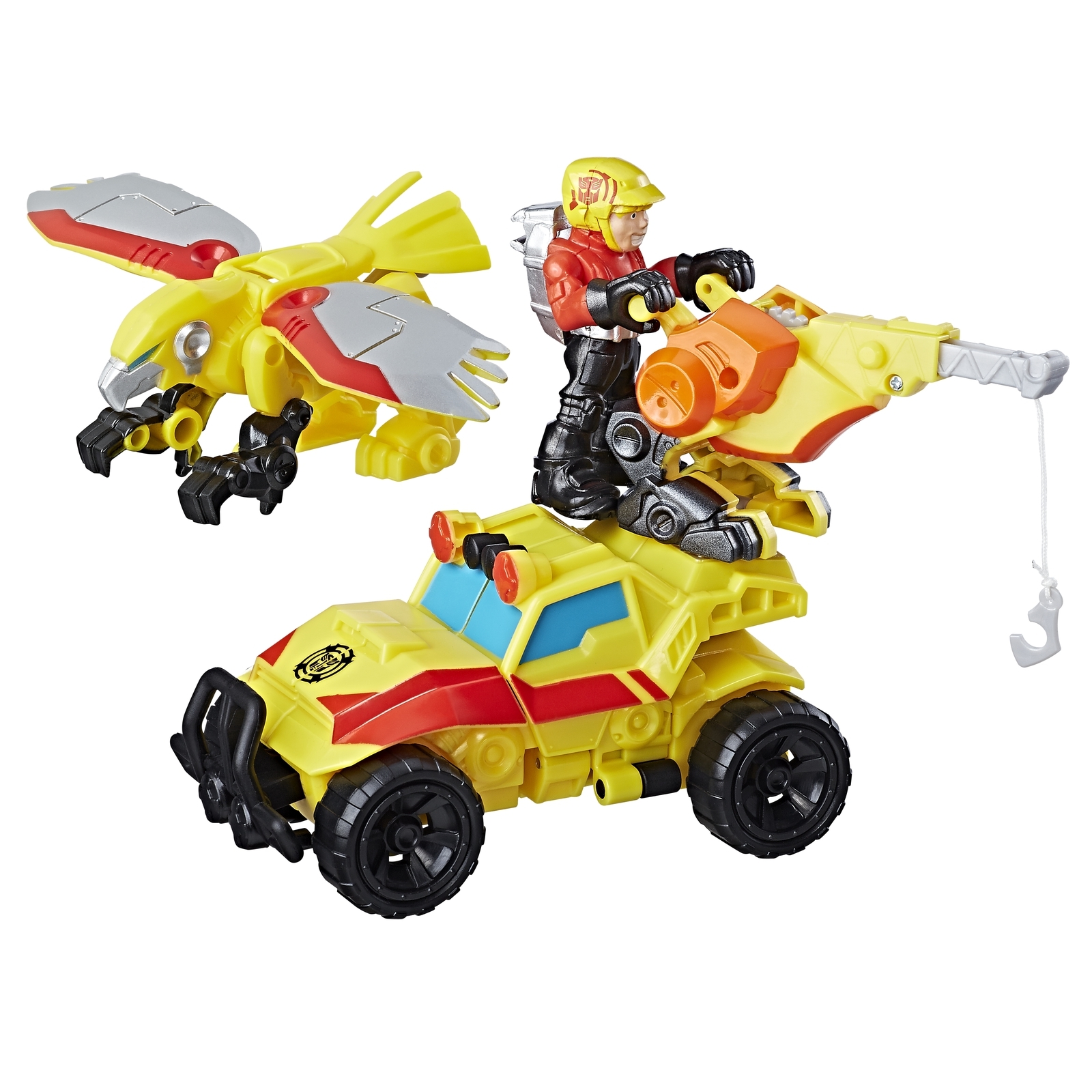 Робот-трансформер Playskool Heroes Спасатели Отряд Бамблби C0296EU40 - фото 3