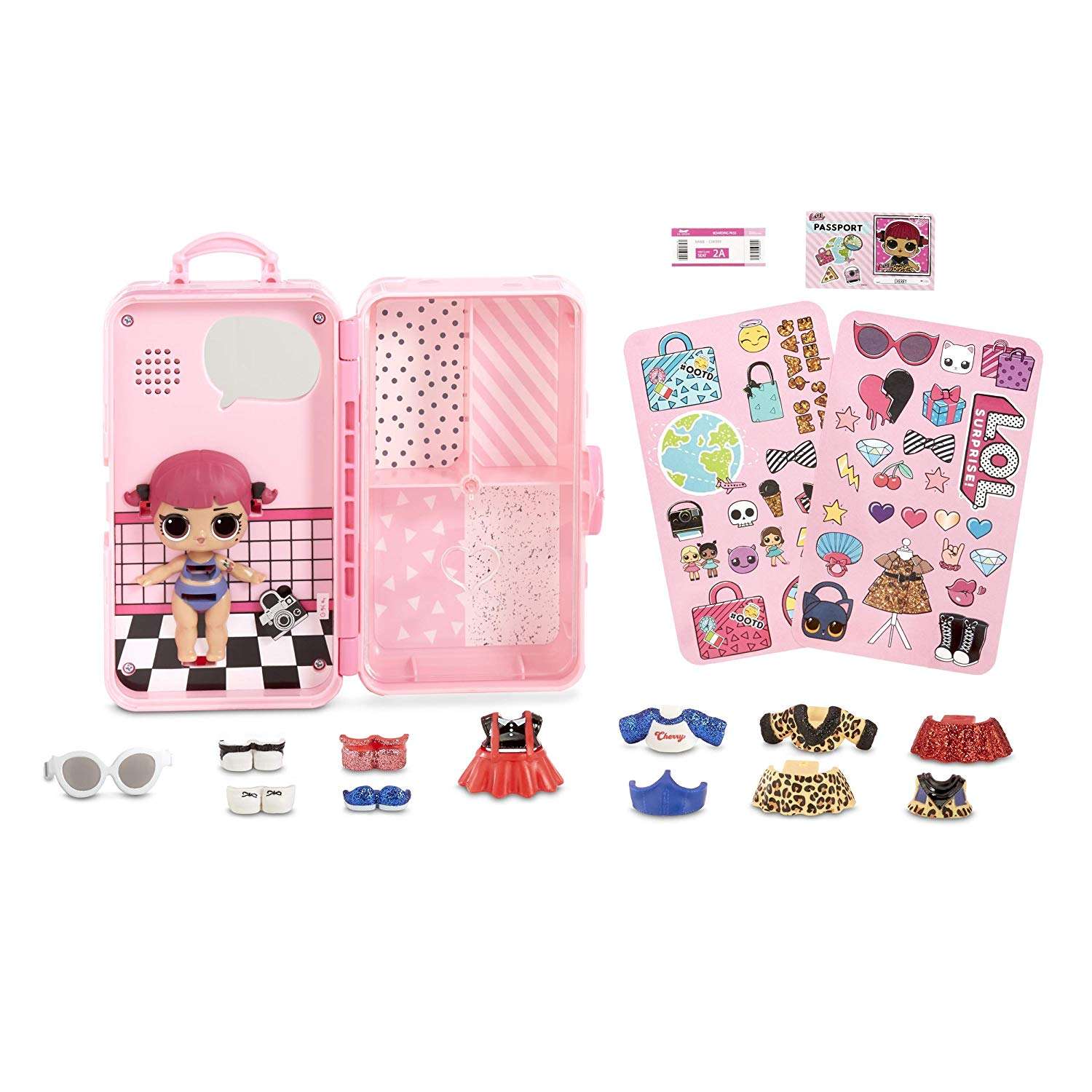 Набор игровой L.O.L. Surprise! чемоданчик с куклой Розовый 560463E7C 560463E7C - фото 1