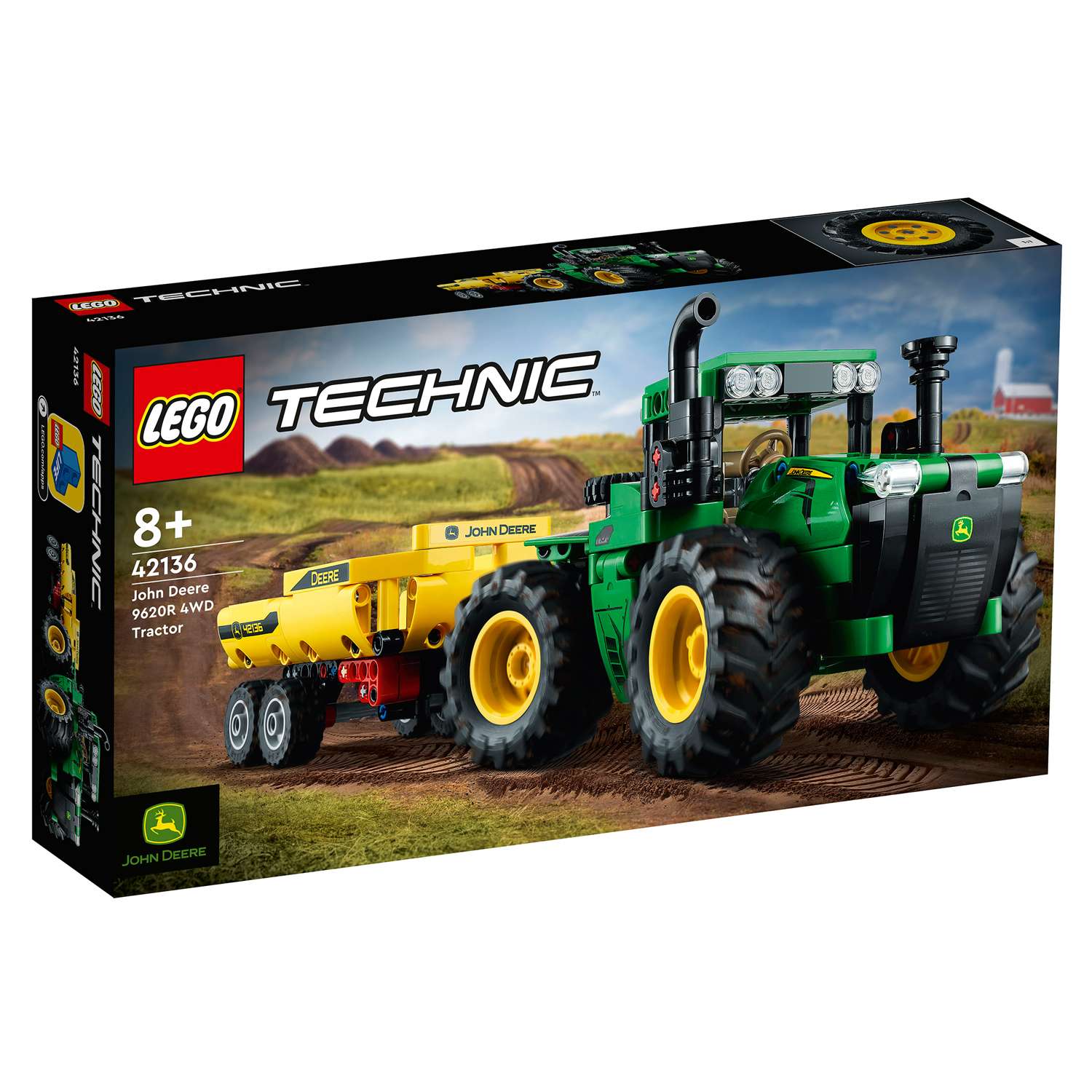 Конструктор LEGO Technic Полноприводный трактор 42136 - фото 5