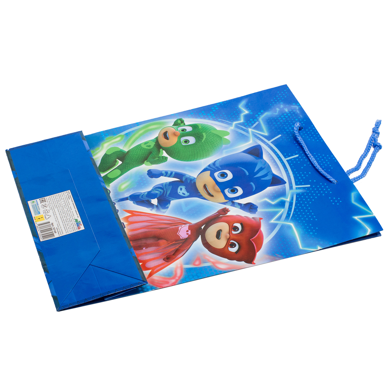 Пакет подарочный PJ masks PJMasks - фото 4