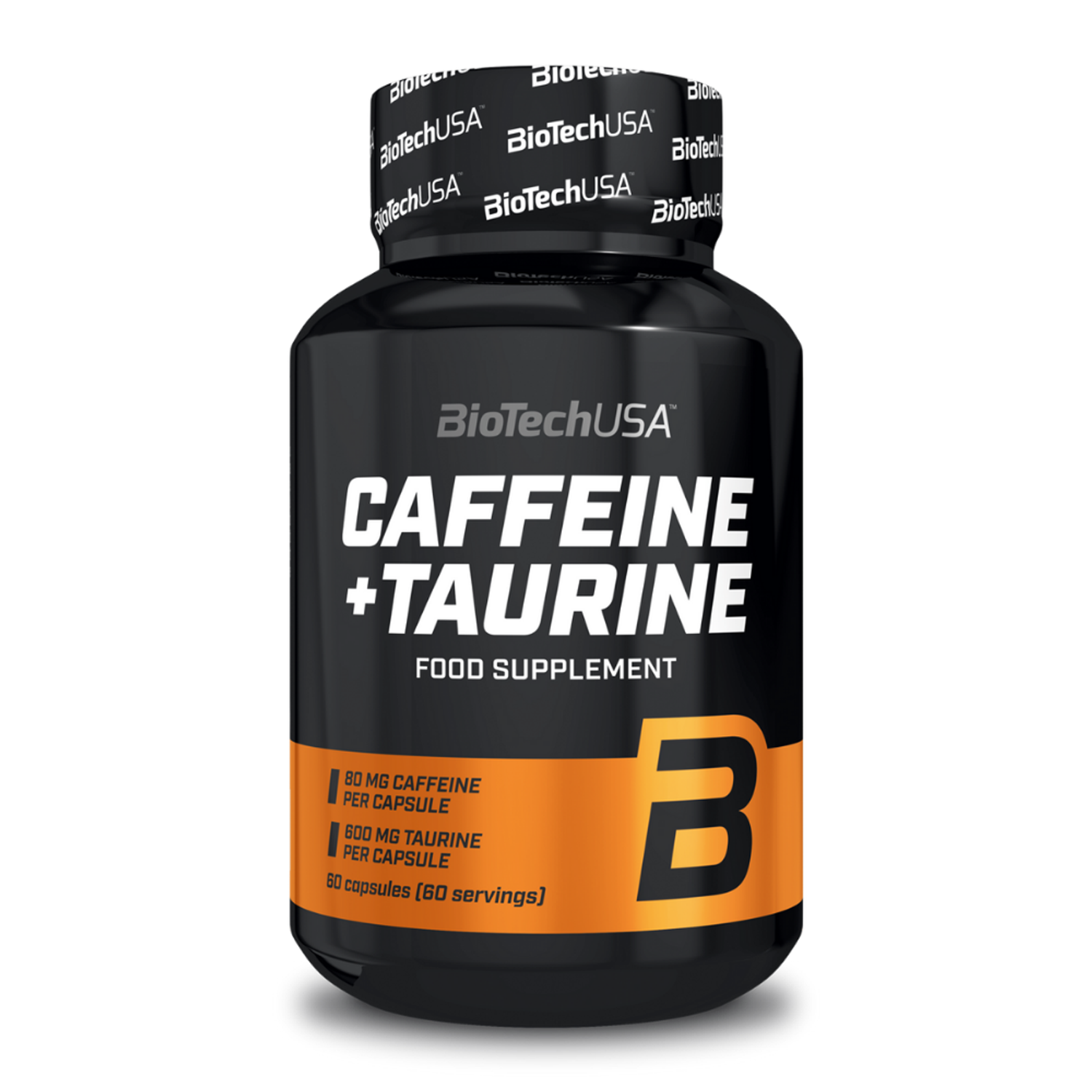 Таурин и Кофеин BiotechUSA CAFFEINE and TAURINE 60 капсул - фото 1