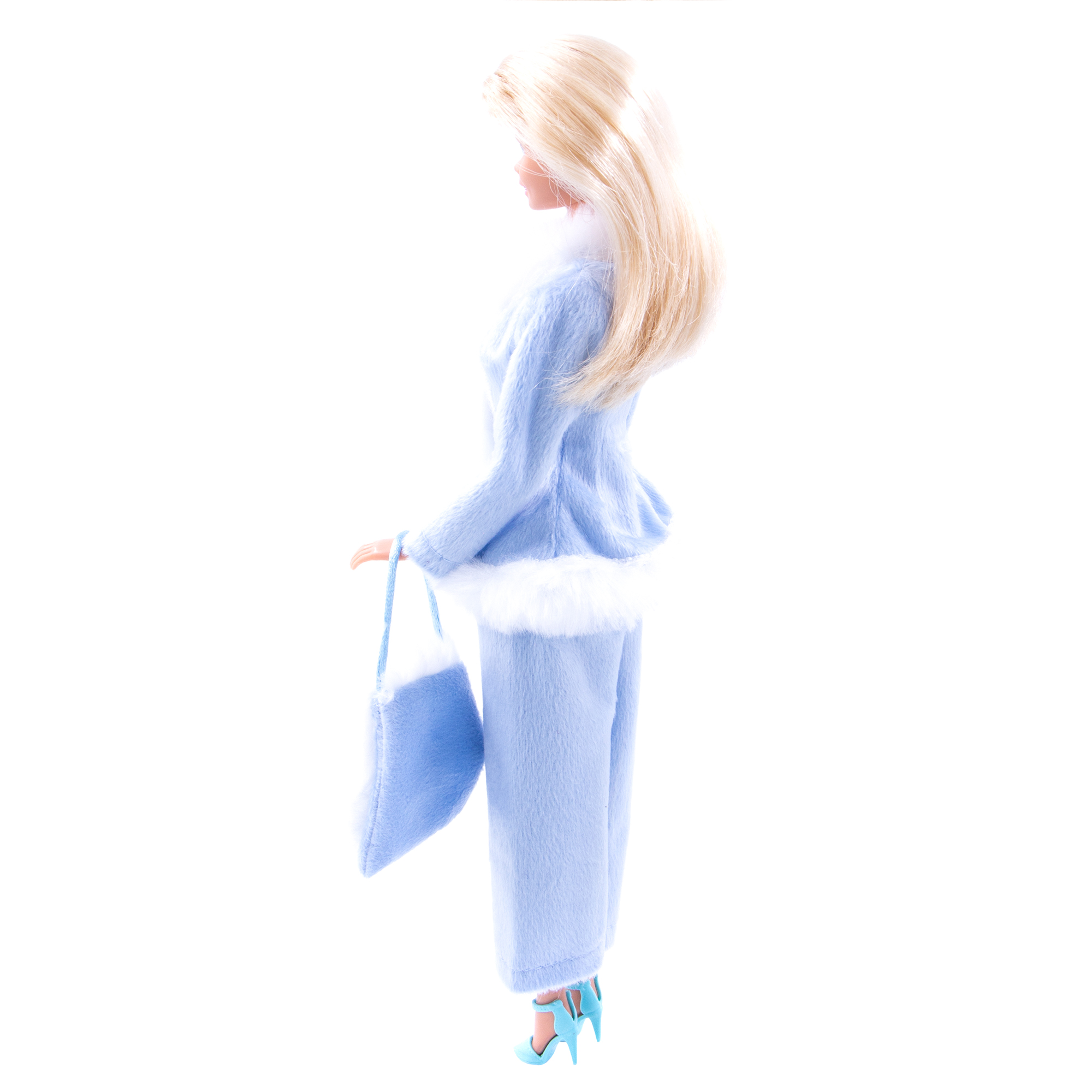 Костюм Модница для куклы 29 см 1701 голубой 1701голубой - фото 4