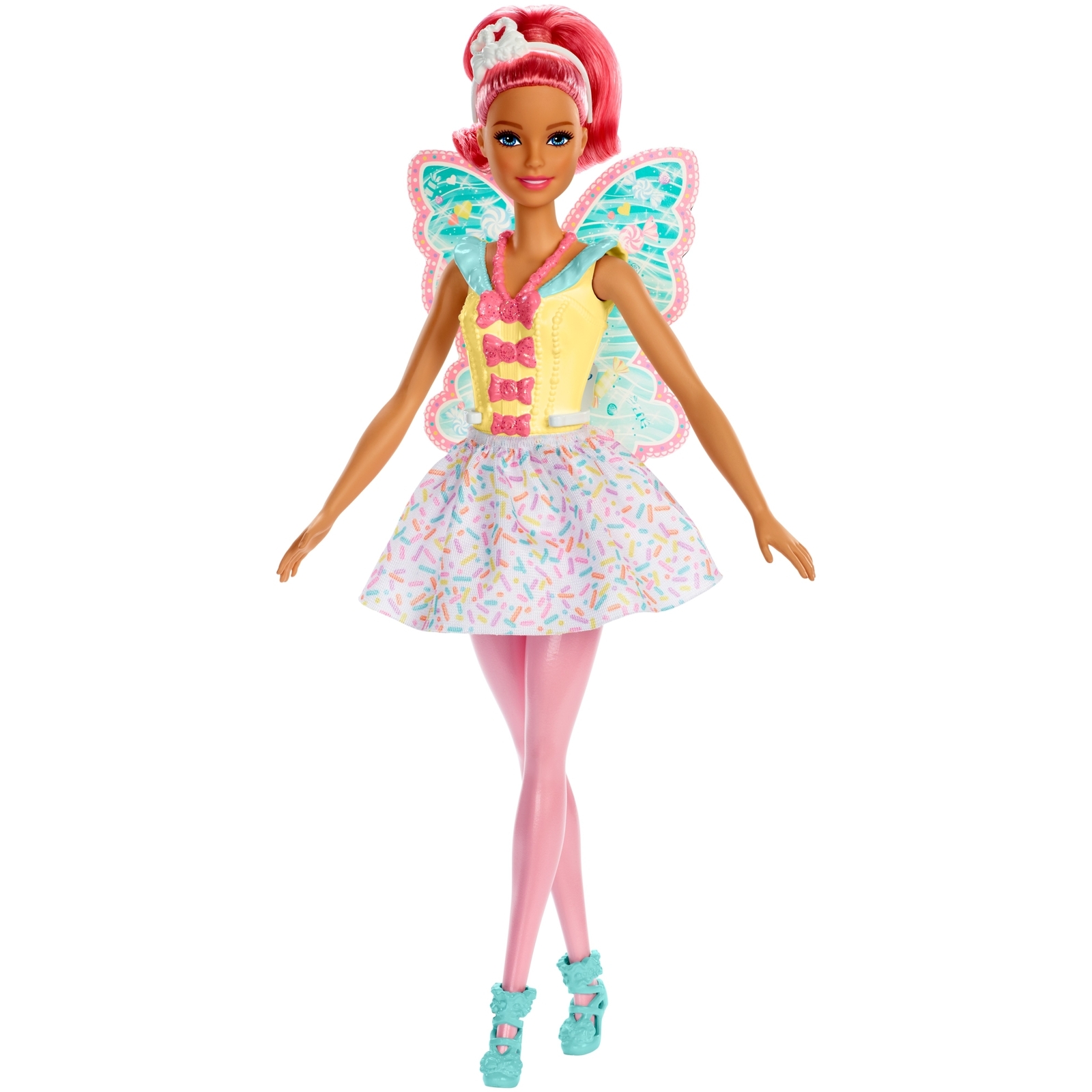 Кукла Barbie Dreamtopia Фея FXT03 купить по цене 99 ₽ в интернет-магазине  Детский мир