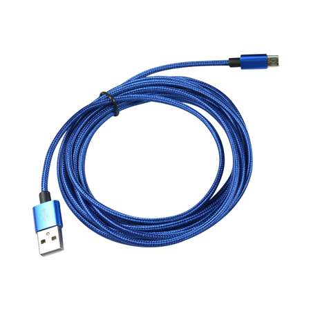 Кабель Energy ET-27 USB - Lightning 1 м синий