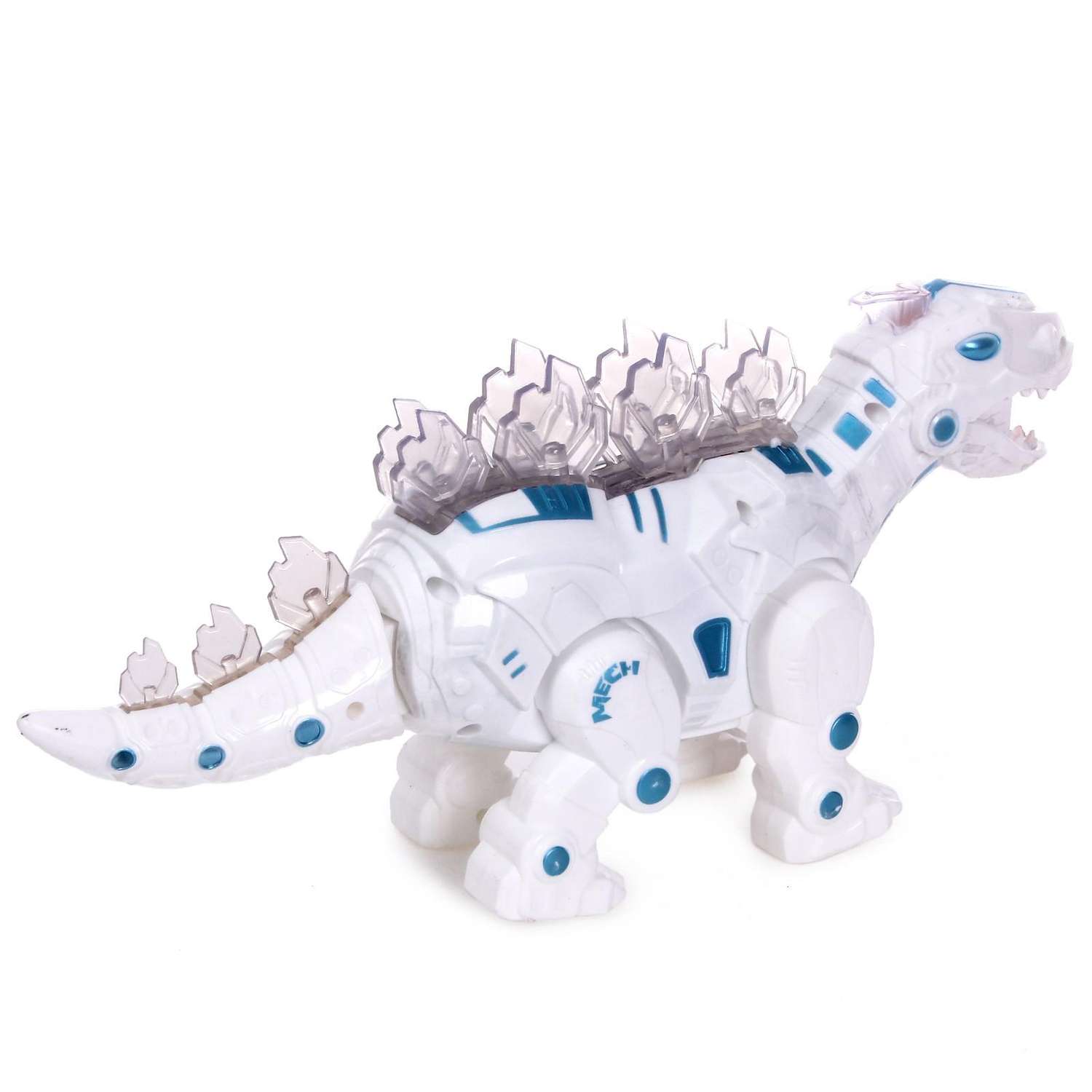 Игрушка на батарейках WOOW TOYS интерактивная Dinobot. Stegosaurus - фото 4