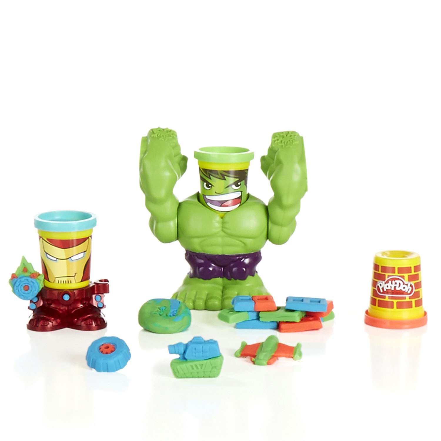 Набор пластилина Play-Doh Битва Халка - фото 1