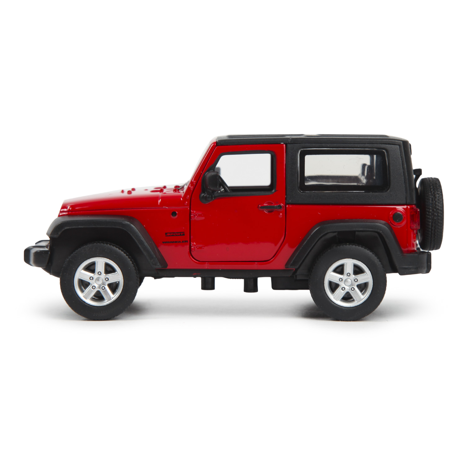 Автомобиль MSZ Jeep 1:32 инерционный красный 32331 - фото 4