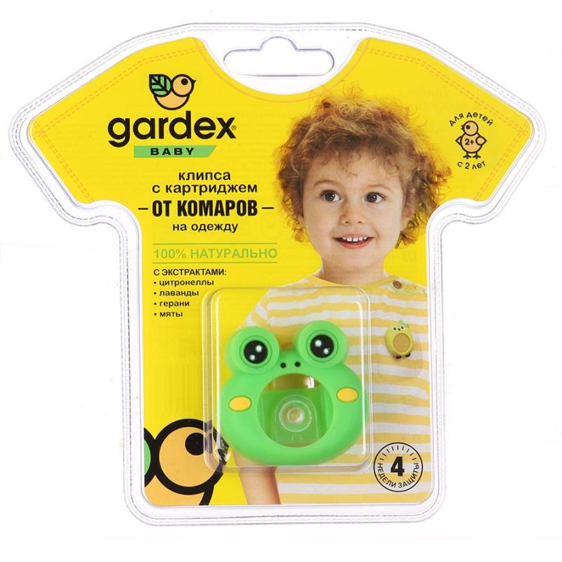 Клипса от комаров Gardex Baby Baby со сменным картриджем в ассортименте 0154 - фото 3