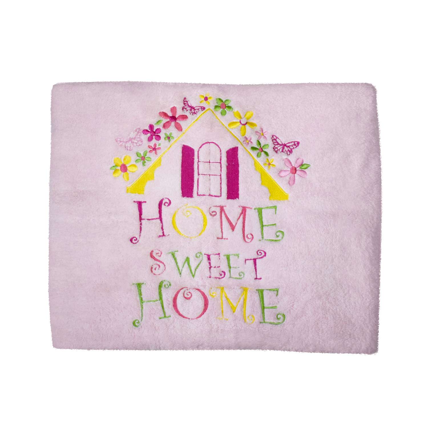 Плед велсофт Kidboo Sweet Home 80*120 см Розовый - фото 1