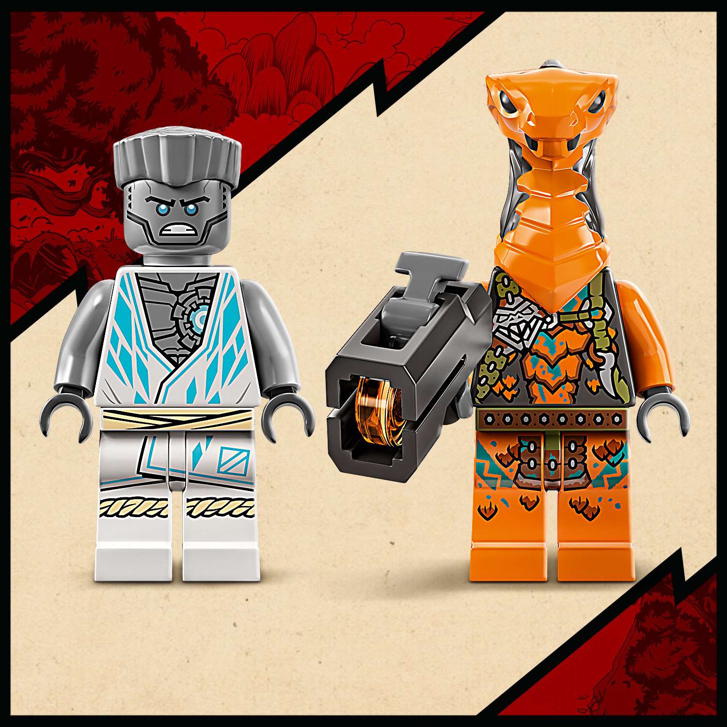 Конструктор LEGO Ninjago Могучий робот ЭВО Зейна 71761 - фото 6