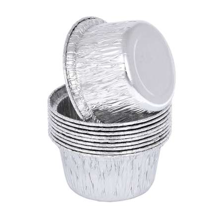 Форма круглая Marmiton алюминиевая 8х35 см 10 штук серебро