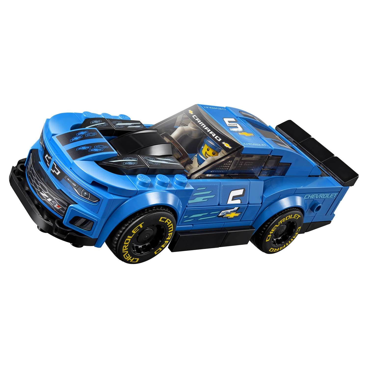 Конструктор LEGO Speed Champions Гоночный автомобиль Chevrolet Camaro ZL1 75891 - фото 15