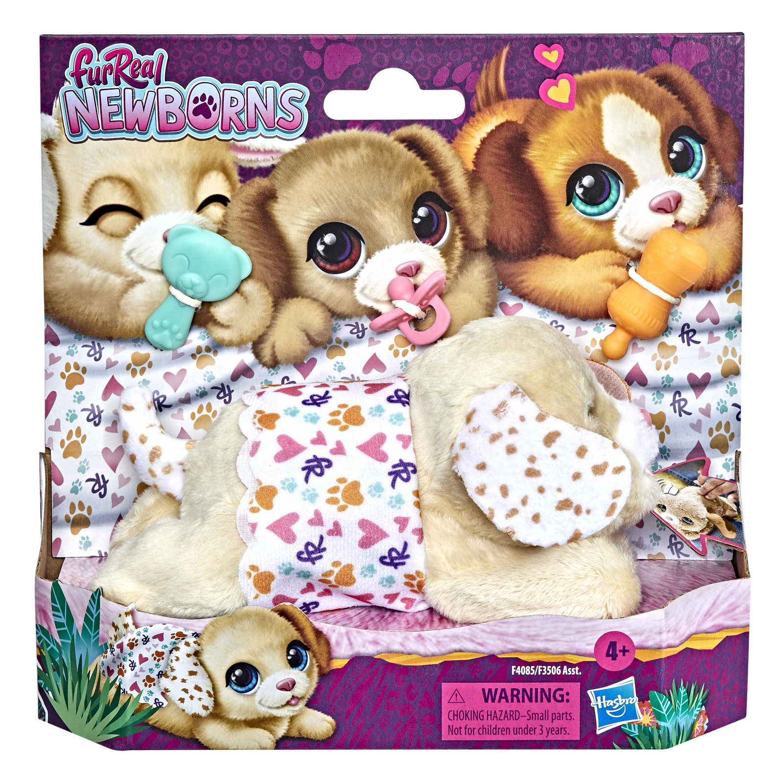 Набор игровой FurReal Friends Младенцы Новорожденный Щенок F40855L0 - фото 2