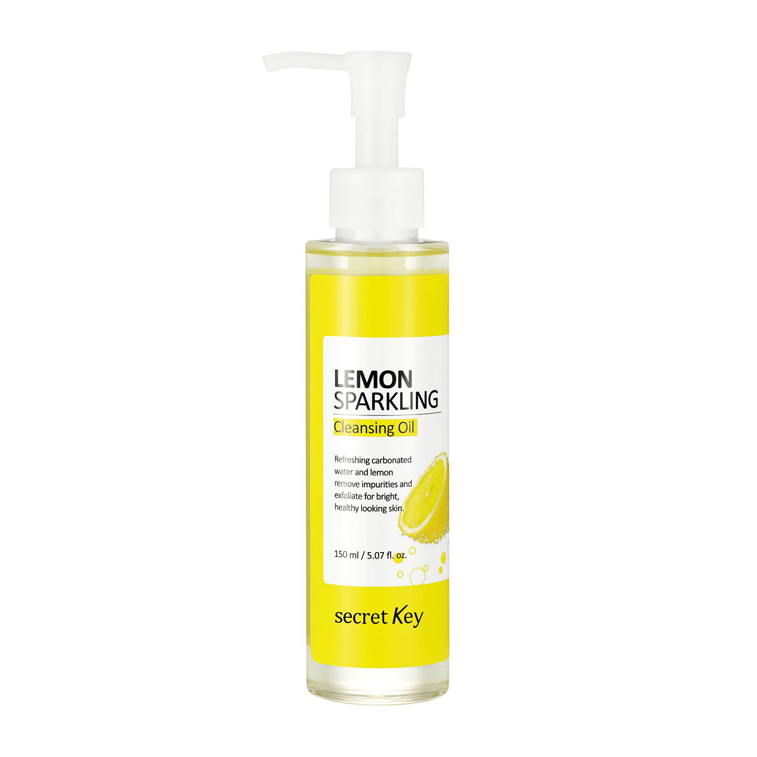 Гидрофильное масло SECRET KEY с экстрактом лимона lemon sparkling cleansing oil 150 мл - фото 1