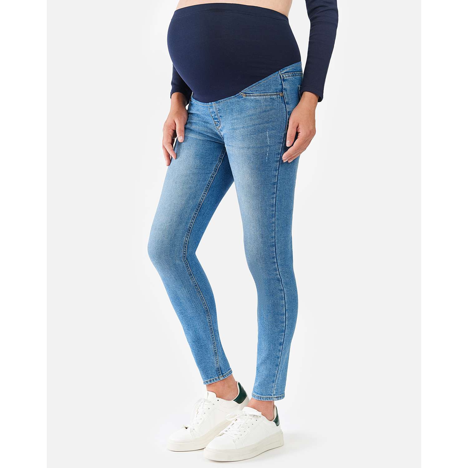 Утеплённые джинсы для беременных Futurino Mama AW21-21-mat-55 - фото 7