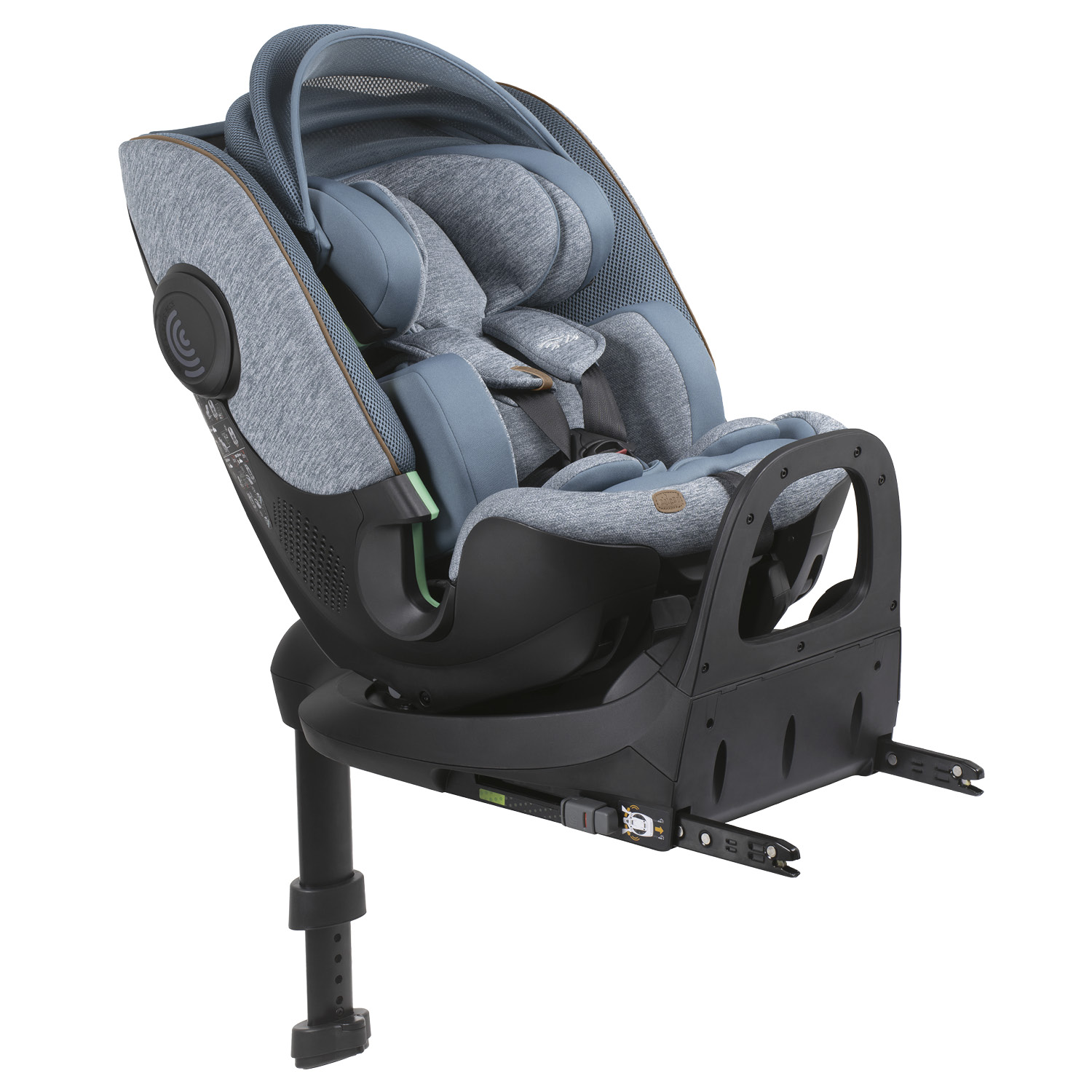 Автокресло Chicco Bi-Seat Air Blue для новорожденных - фото 1