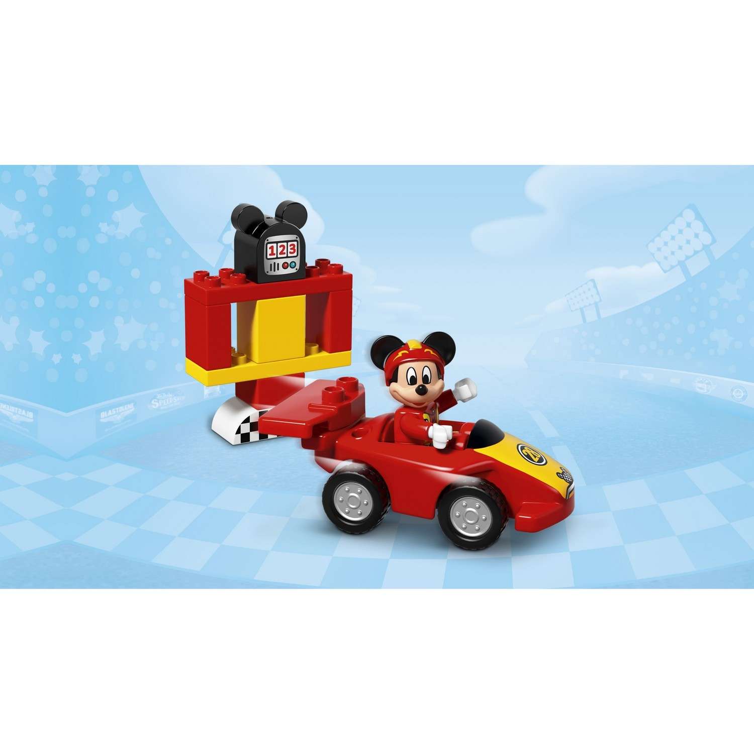 Конструктор LEGO DUPLO Disney TM Гоночная машина Микки (10843) - фото 5