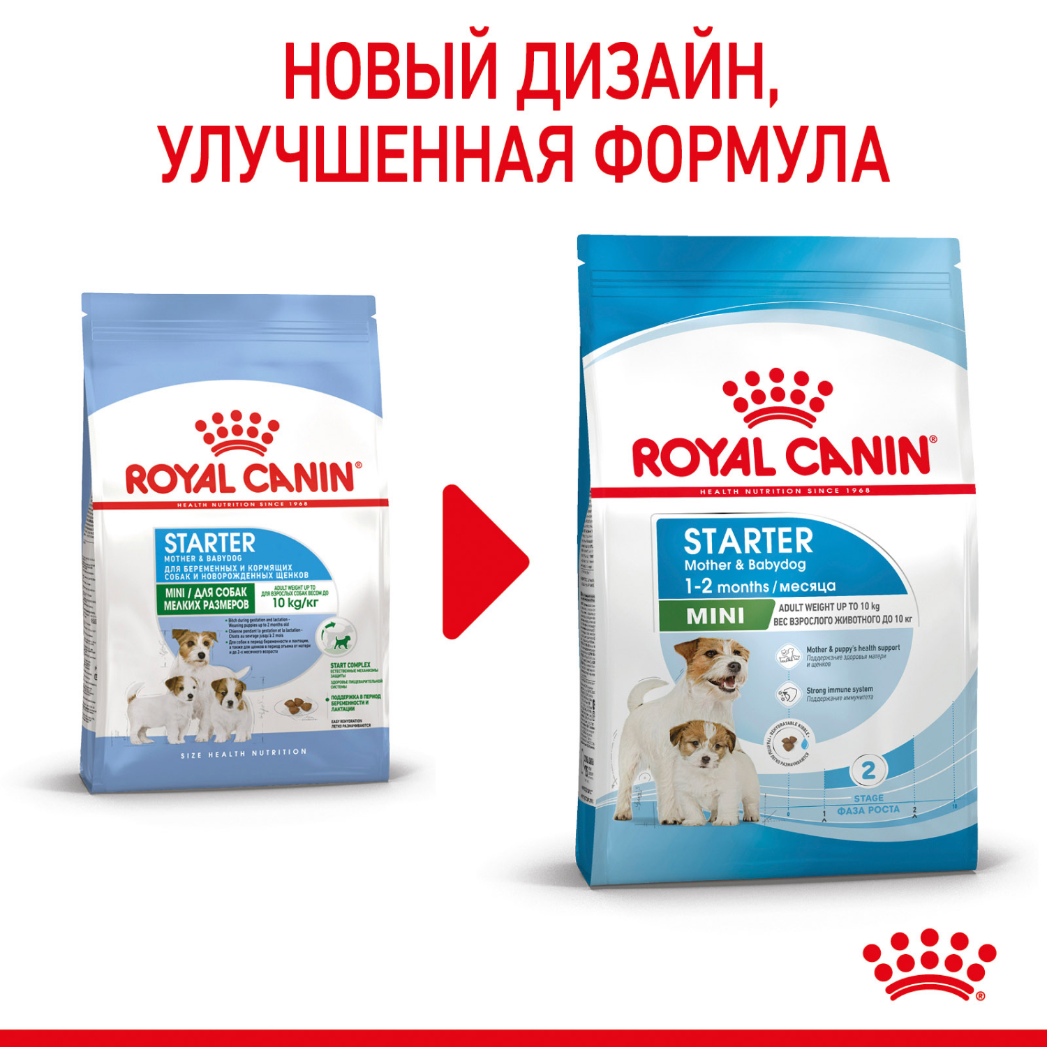 Сухой корм для собак ROYAL CANIN Starter 1 кг птица (полнорационный) - фото 3