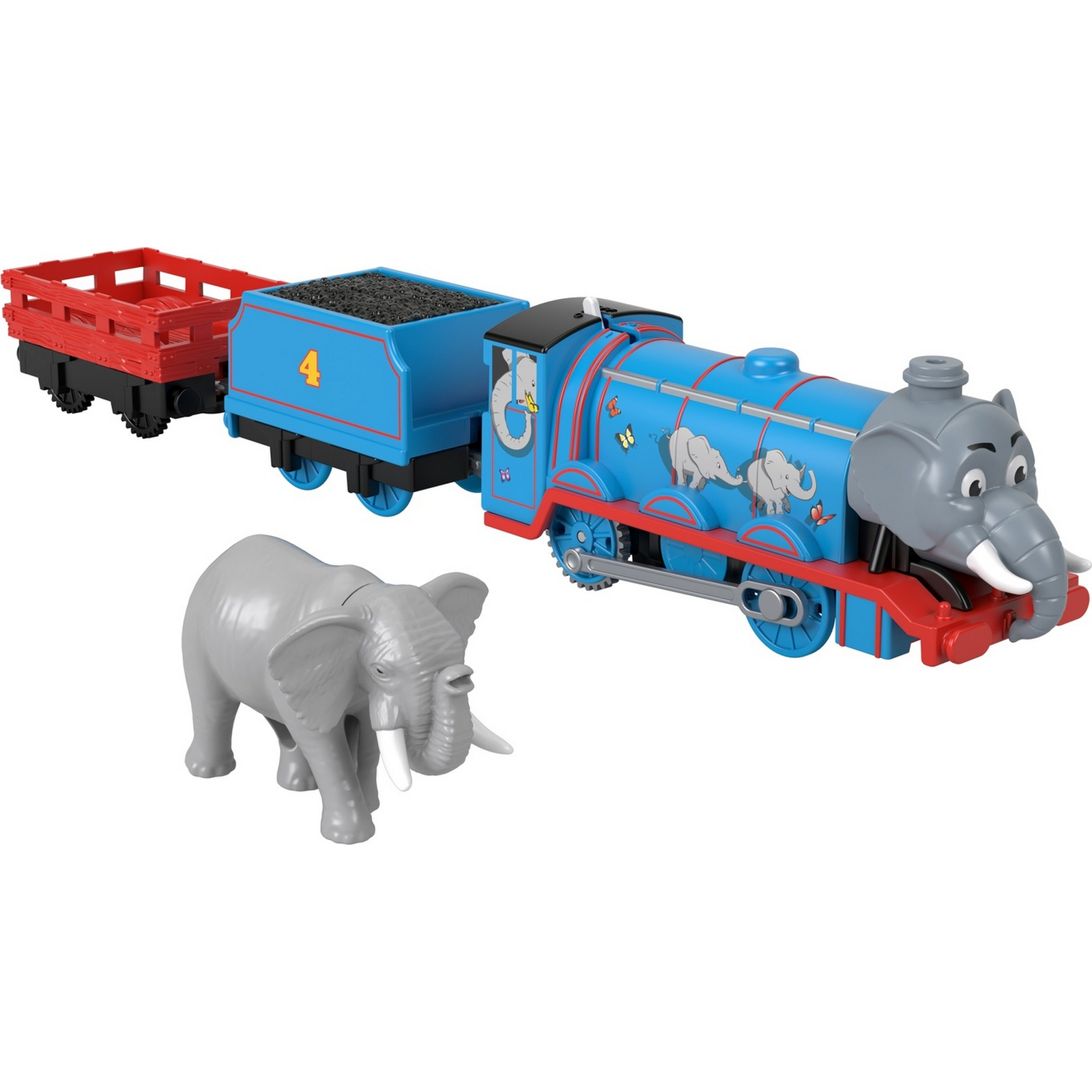 Паровозик Thomas & Friends Железная дорога Герои мультфильмов Гордон-слон GLK73 GLK69 - фото 4