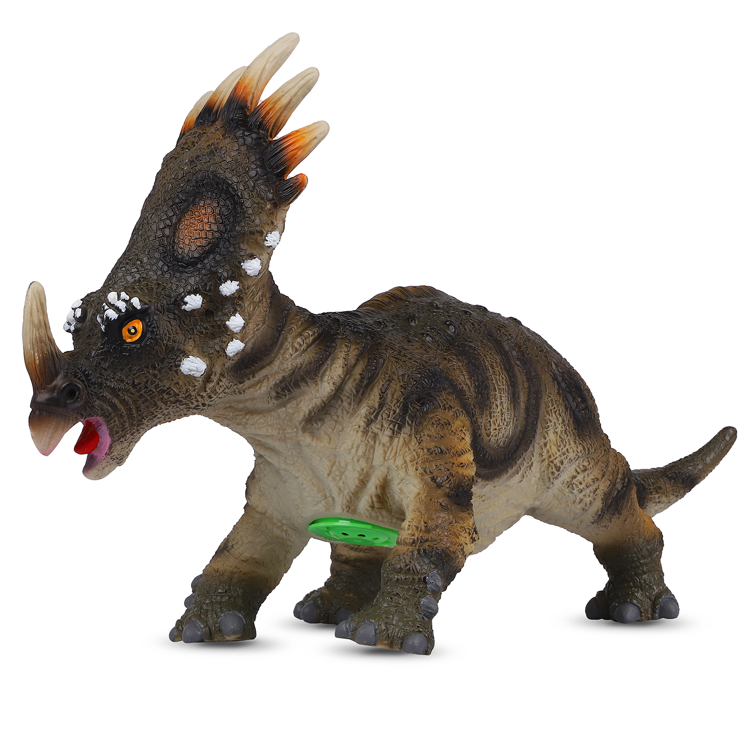 Фигурка динозавра ДЖАМБО с чипом звук рёв животного эластичный JB0207081 - фото 3