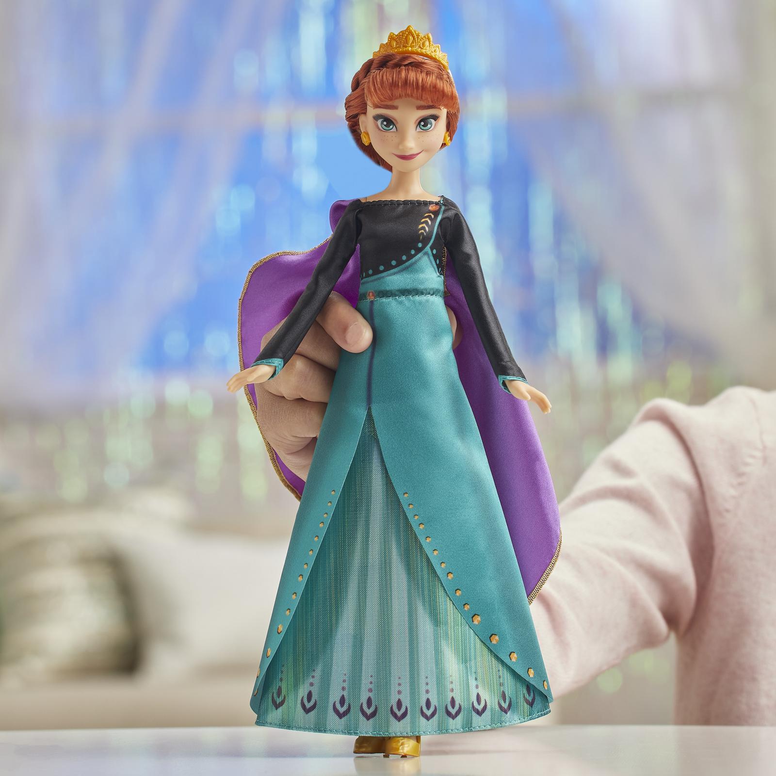 Кукла модельная Disney Frozen Анна E88815X2 - фото 8