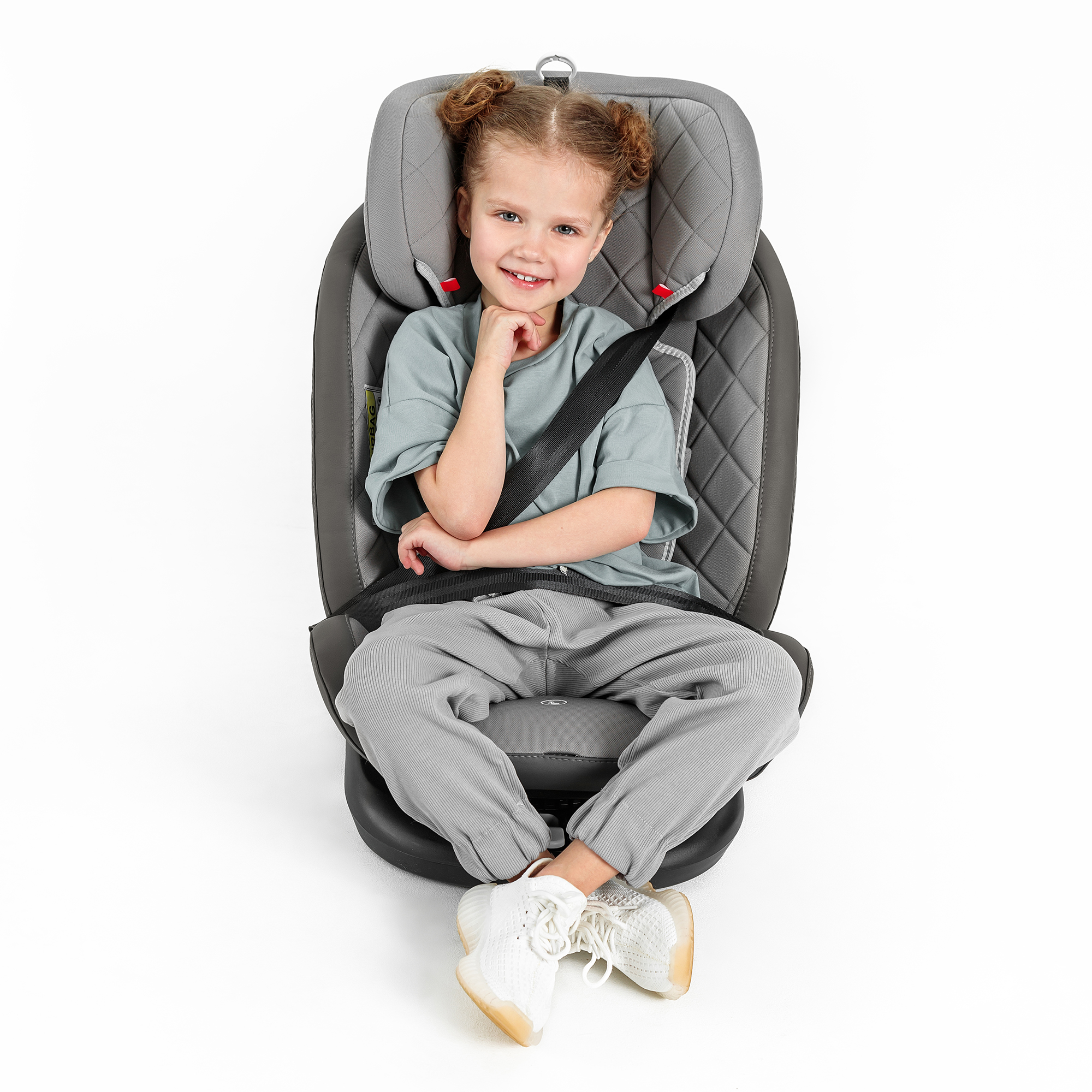 Автокресло Amarobaby Brilliant Isofix класс D группа 0+/1/2/3 Красный - фото 23