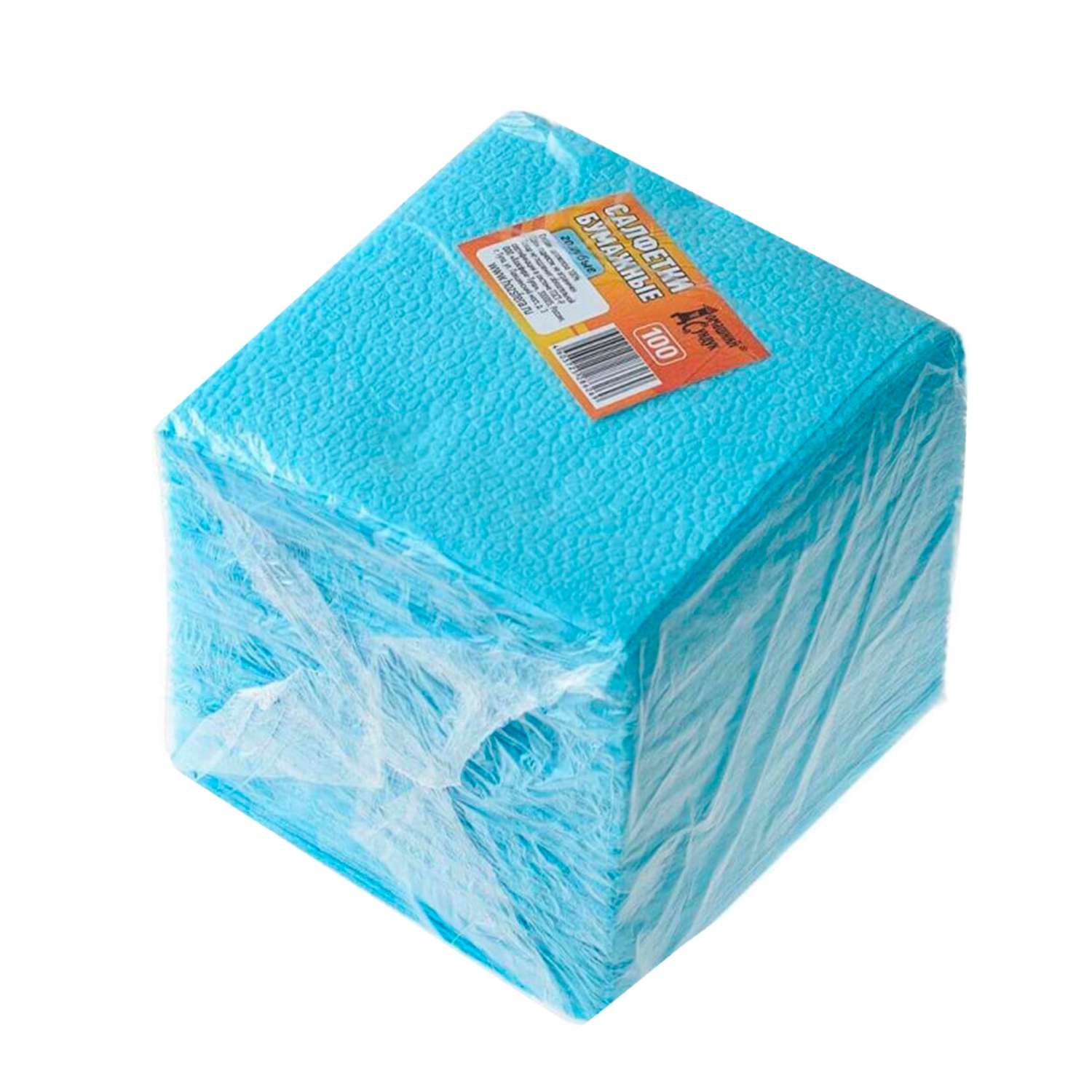 Салфетки бумажные Домашний сундук Арт.100 Голубые ДС-13 - фото 1