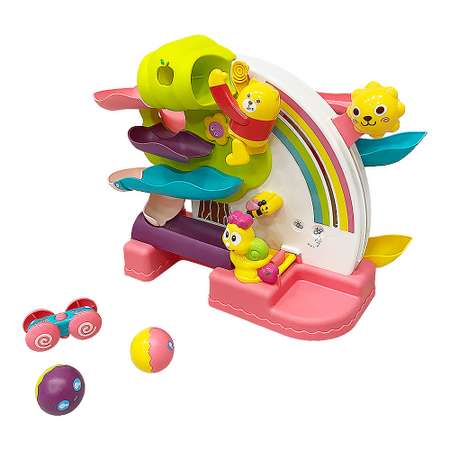 Развивающий игровой центр EVERFLO Rainbow HS0438184 Pink