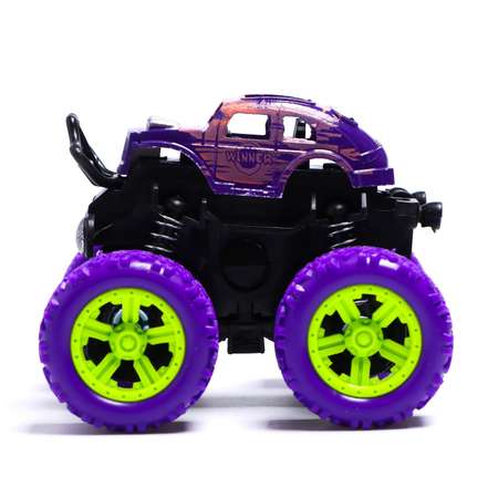 Джип Автоград инерционный Monster truck. цвет сиреневый