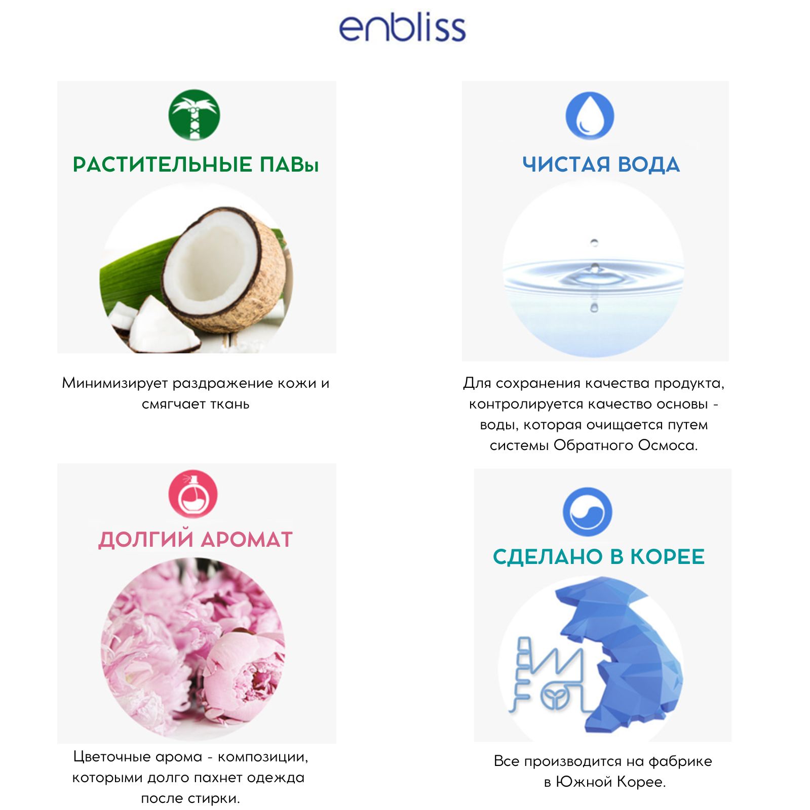 Кондиционер для белья Enbliss Осень 2.5 л 054035 - фото 5