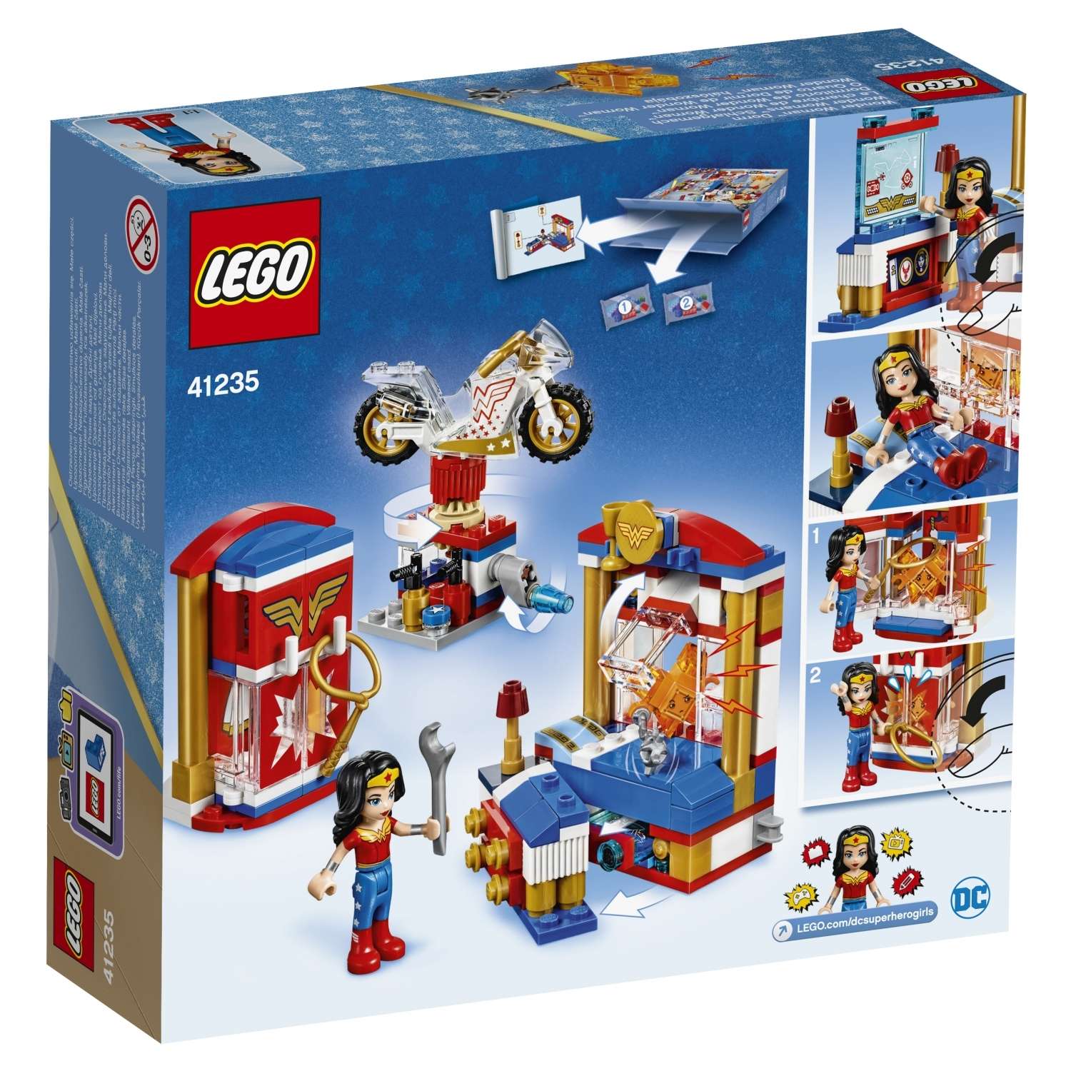 Конструктор LEGO DC Super Hero Girls Дом Чудо-женщины™ (41235) - фото 3