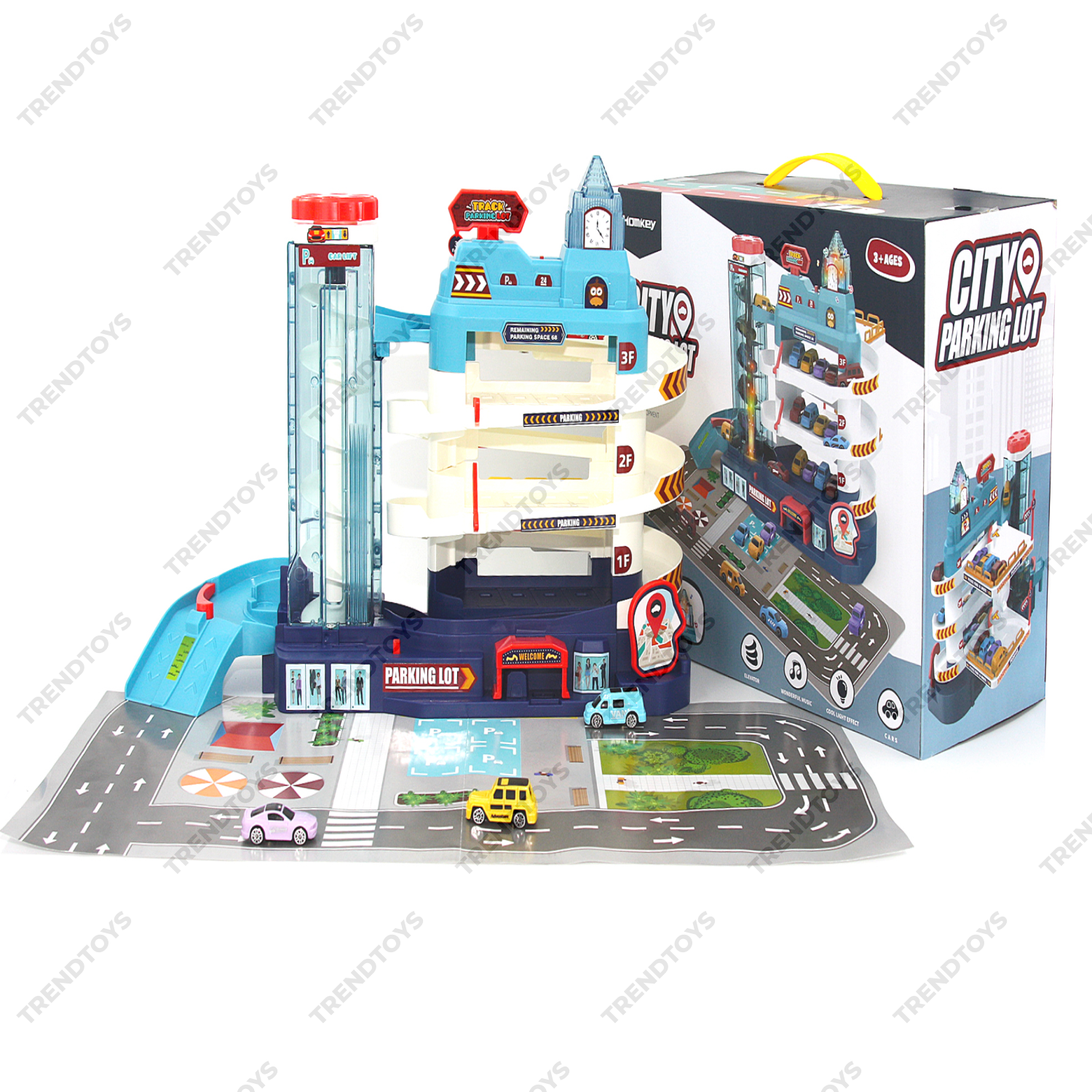 Парковка TrendToys многоуровневый, с лифтом DNT004 - фото 8