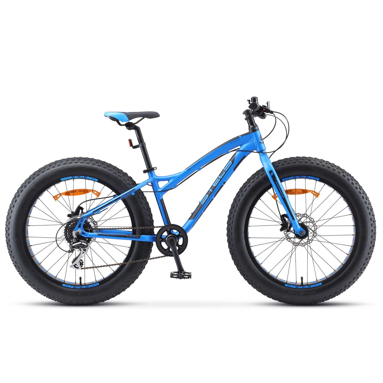 Велосипед STELS Aggressor D 24 V010 13.5 Синий - фото 1