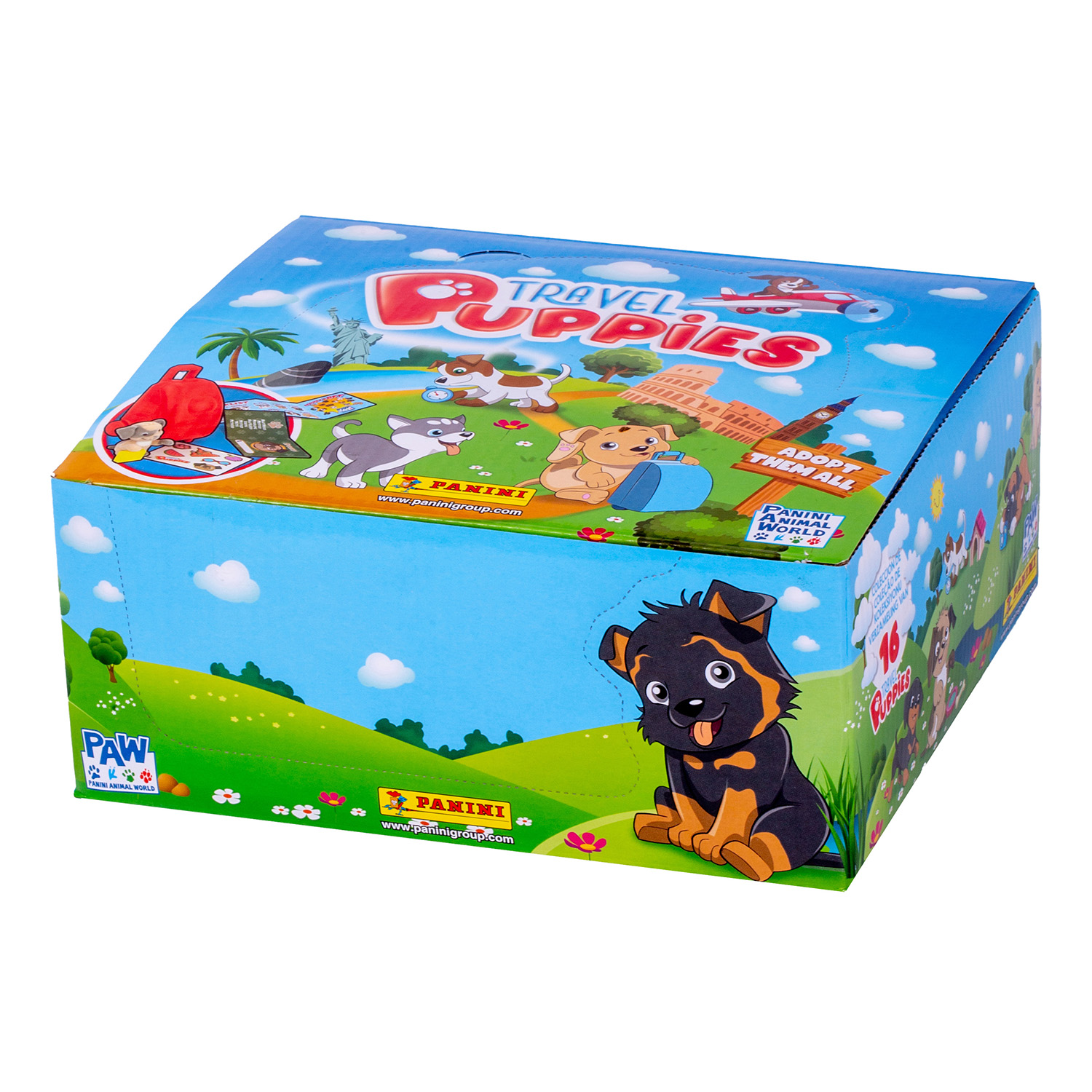 Игрушка - сюрприз Panini Travel Puppies Щенки-путешественники - фото 1