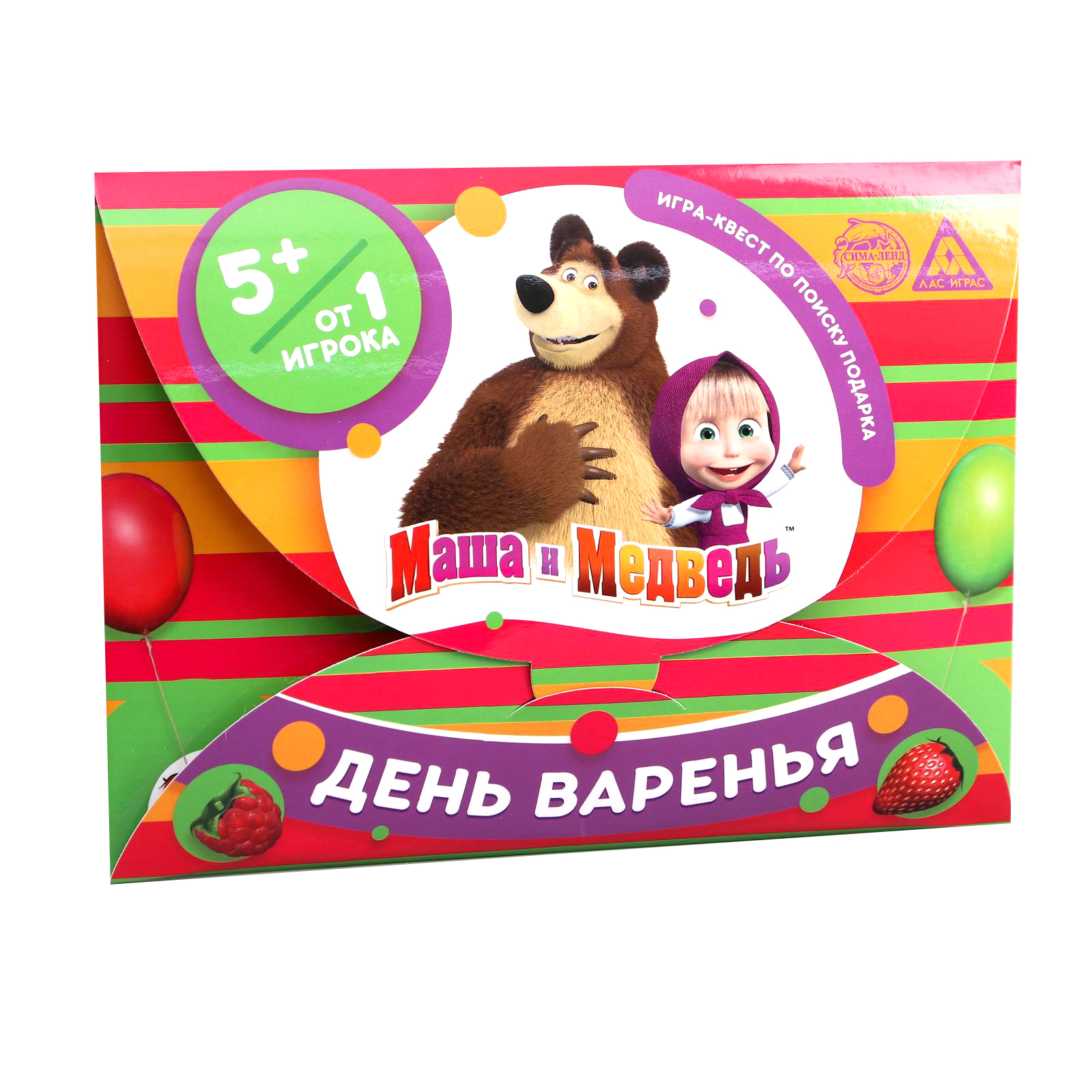 Игра-квест Маша и медведь по поиску подарка День варенья - фото 1