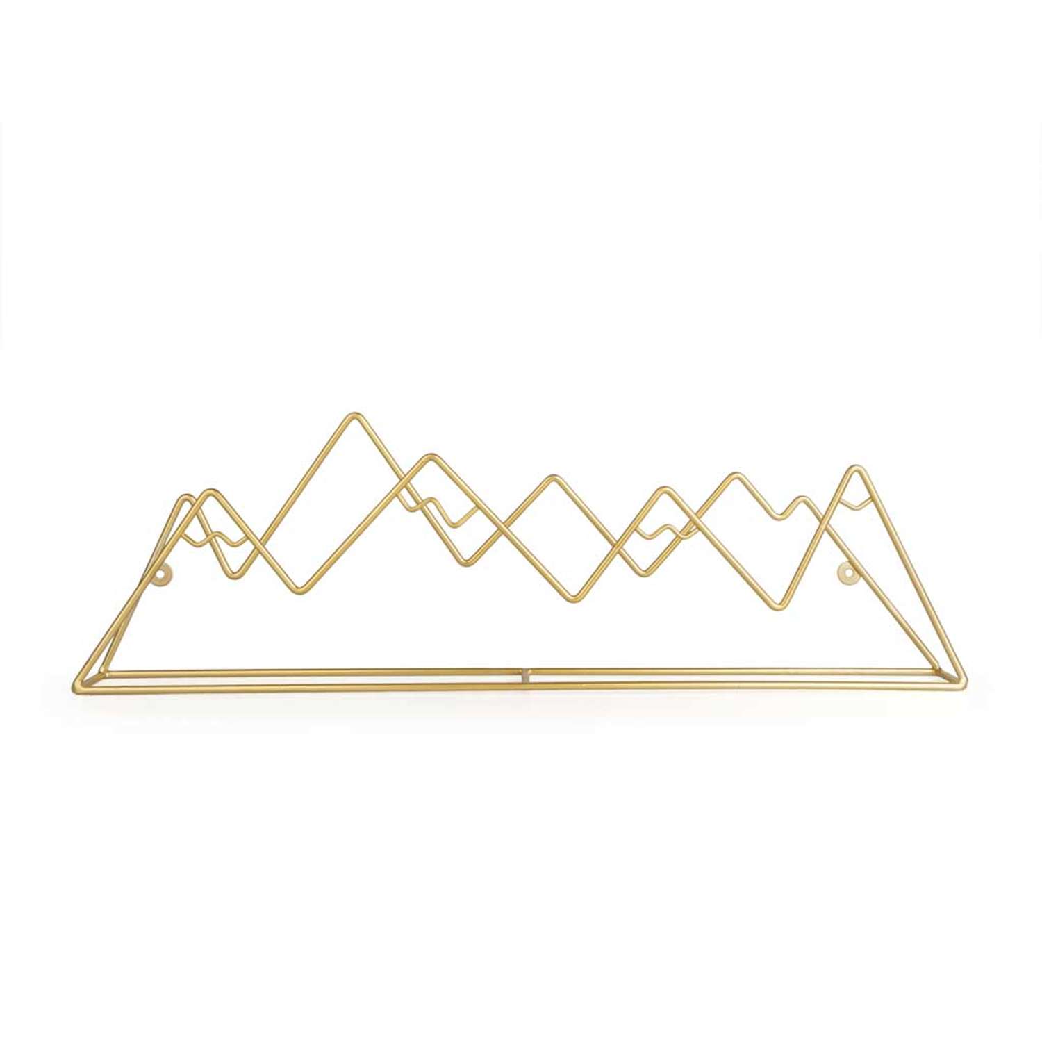 Вешалка настенная Balvi Mountain золотая - фото 1