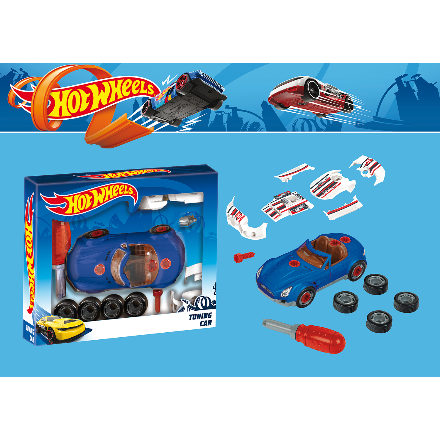 Набор Klein для тюнинга автомобиля Hot Wheels 8010 - фото 5