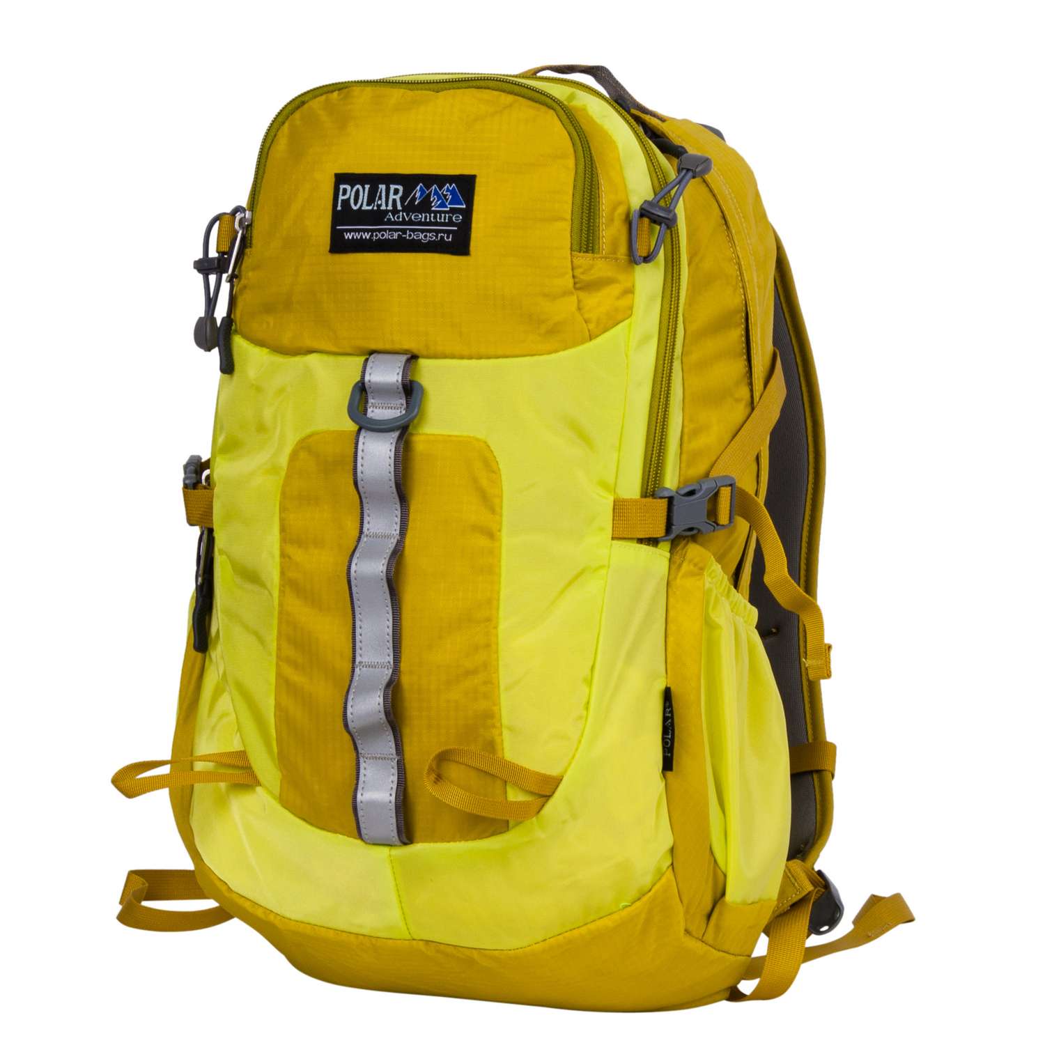 Рюкзак школьный POLAR городской желтый - фото 1
