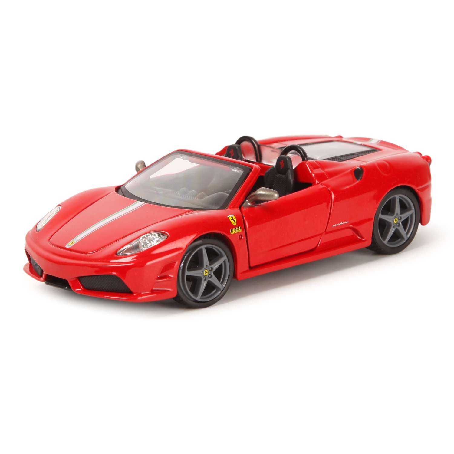 Машина BBurago 1:32 Ferrari Scudera Spider Red 18-44018 18-46000 - фото 1