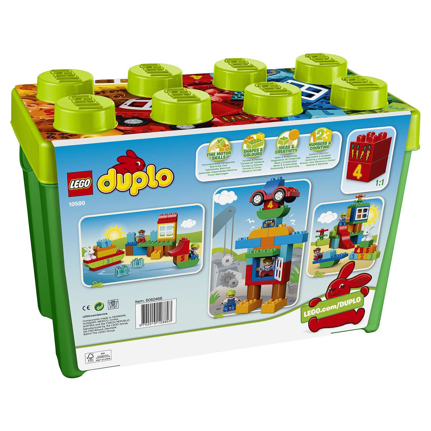 Конструктор LEGO DUPLO My First Набор LEGO® DUPLO® для весёлой игры (10580) - фото 3