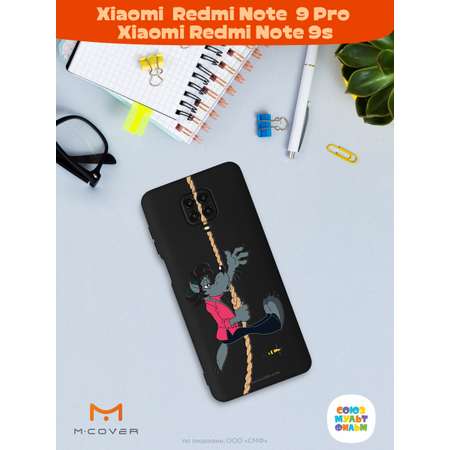 Силиконовый чехол Mcover для смартфона Xiaomi Redmi Note 9S Note 9 Pro Союзмультфильм Полет волка