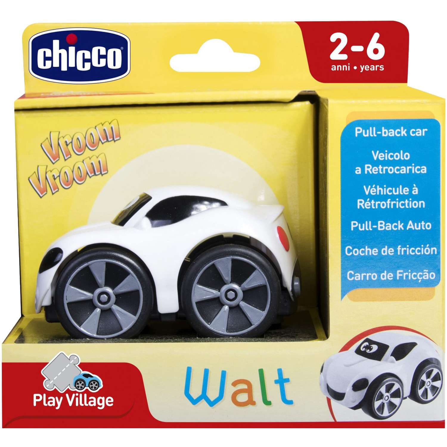 Мини-машинка Chicco Turbo Touch Walt белый 00009363000000 00009363000000 - фото 2