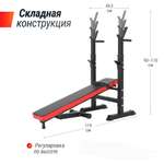 Скамья силовая UNIX Fit Bench 125