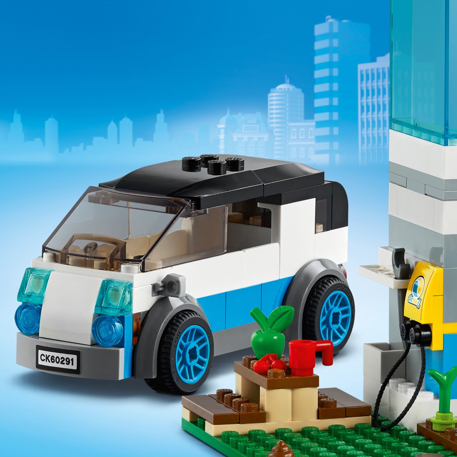 Конструктор LEGO My City Современный дом для семьи 60291 купить по цене  1999 ₽ в интернет-магазине Детский мир