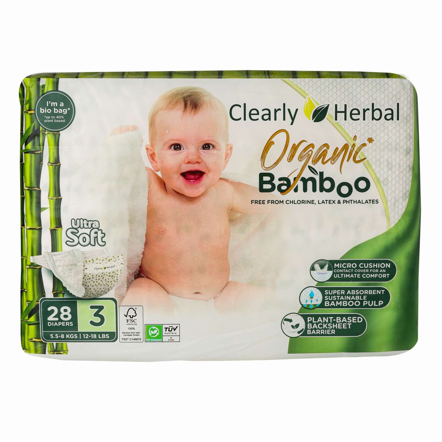 Clear child. Подгузники clearly Herbal.