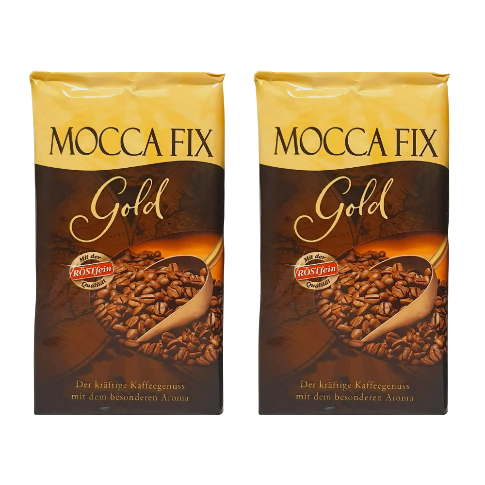 Кофе молотый Mocca Fix Gold натуральный 2 упаковки по 500г - фото 1