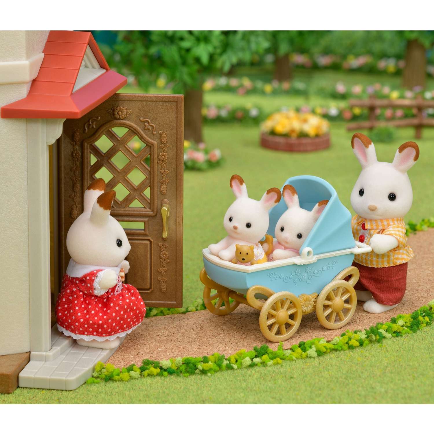 Набор Sylvanian Families Двойняшки в коляске 5432 - фото 3