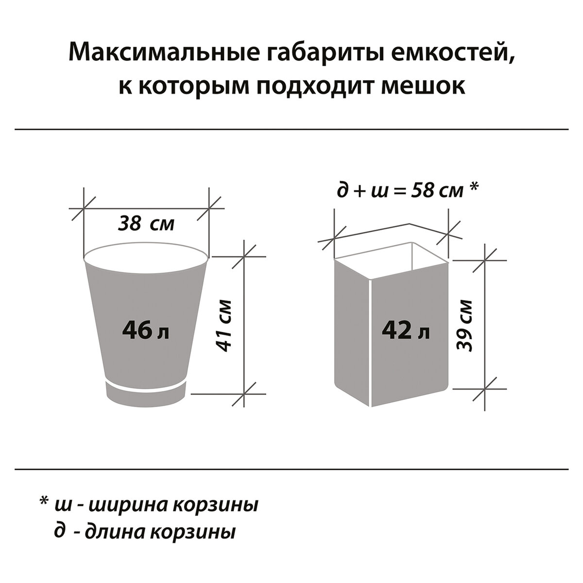 Мешки мусорные Лайма биоразлагаемые 60 л зеленые в рулоне 20 шт - фото 6